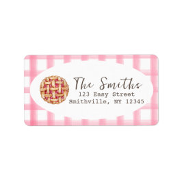 Sweetie Pie 1. Geburtstagsadresse Adressaufkleber