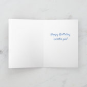 Sweetie Pie Birthday Card Karte (Innenseite)