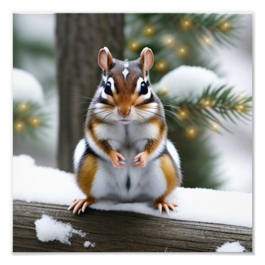 Sweetie Pie Chipmunk Fotodruck (Vorne)