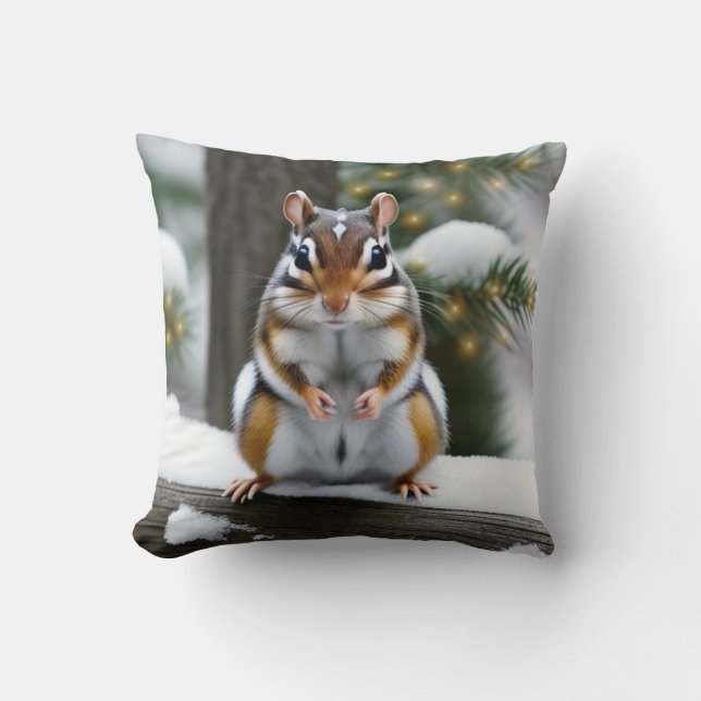 Sweetie Pie Chipmunk Kissen (Vorderseite)