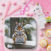 Sweetie Pie Chipmunk Pappteller (Party)
