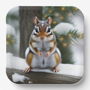 Sweetie Pie Chipmunk Pappteller