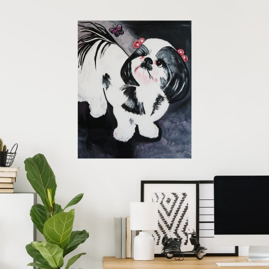 SWEETIE PIE DOG POSTER (Heimbüro)