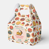 Sweetie Pie - Pi Day 1. Geburtstag Party Geschenkschachtel (Rückseite)