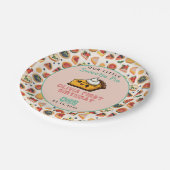 Sweetie Pie - Pi Day 1. Geburtstag Party Pappteller (Schrägansicht)