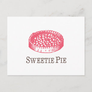Sweetie Pie Postcard Postkarte