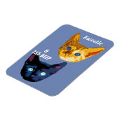 Sweetie & the Beep Cat Magnet (Linke Seite)