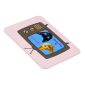 Sweetie & the Beep Cat Magnet (Rechte Seite)