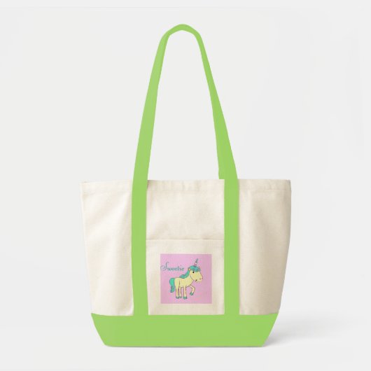 Sweetie the Unicorn Tasche (Vorne)