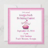 Sweetie-Torten-Torten-Backen-Einladung Einladung (Rückseite)