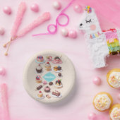 Sweeties 7" Papierschale Pappteller (Party)