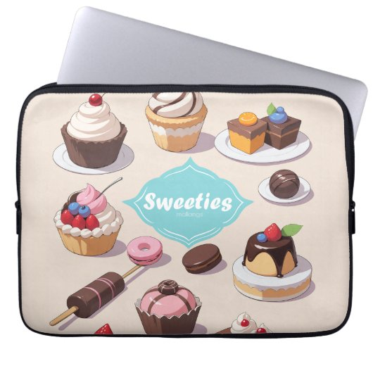 Sweeties Neopren Laptop Ärmel 13 Zoll Laptopschutzhülle (Vorderseite)