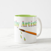 Sweetly Artistic Zweifarbige Tasse (VorderseiteRechts)