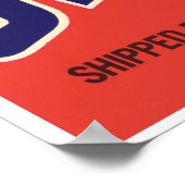 Sweetmex Orange Weslaco Texas Mexiko Vintag Poster (Ecke)