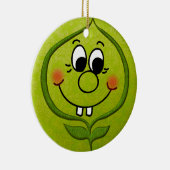 Sweetpea Verzierung Keramik Ornament (Rechts)