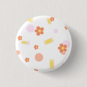 sweets and flowers button (Vorderseite)