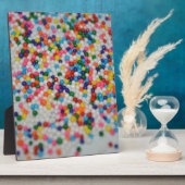 Sweets Dessert Rainbow Pattern Cake Cupcake Art Fotoplatte (Seite)