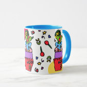 Sweets & Sprinkles Cupcake Tasse (VorderseiteRechts)