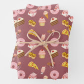 Sweets Wrapping Paper Geschenkpapier Set (Beispiel)