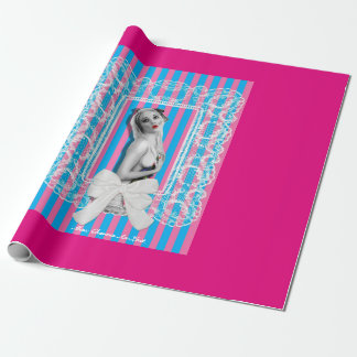 Sweetshop Niedlich Retro Pinup Girl Girl Geschenkpapier