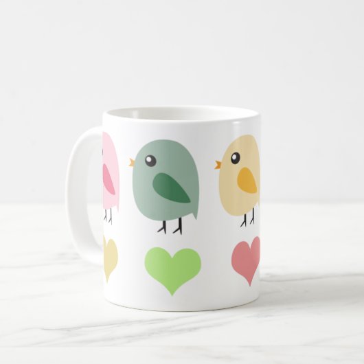 SweetTweet Kaffeetasse (Vorderseite Links)