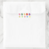 SweetTweet Runder Aufkleber (Tasche)