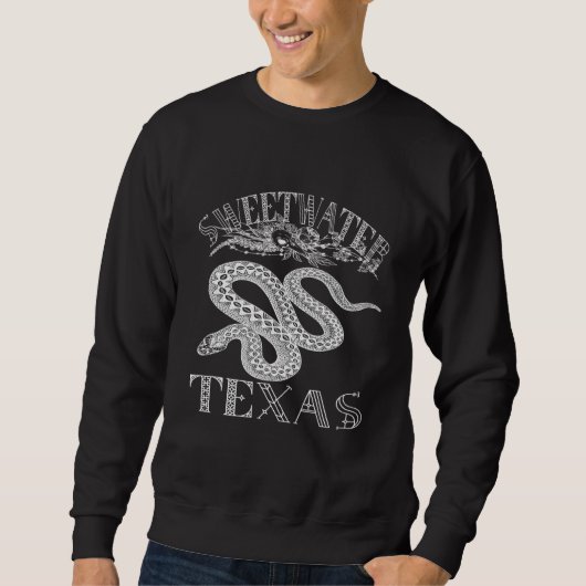 Sweetwater Texas Snake Country Souvenir Sweatshirt (Vorderseite)