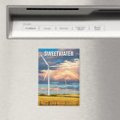 Sweetwater Texas Travel Magnet (In Situ (Geschirrspüler))