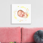 Sweetwreathed Foto Canvas Print Leinwanddruck (Insitu (Wohnzimmer))