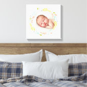 Sweetwreathed Foto Canvas Print Leinwanddruck (Insitu (Schlafzimmer))