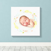 Sweetwreathed Foto Canvas Print Leinwanddruck (Insitu (Holzboden))