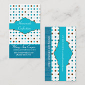 Sweety-Baby-Blau Visitenkarte (Vorne/Hinten)