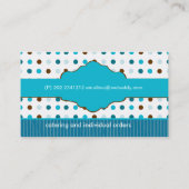 Sweety-Baby-Blau Visitenkarte (Rückseite)