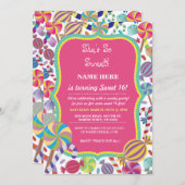 Sweety Dessert Candy Sweet 16 oder jedes Alter Ein Einladung (Vorne/Hinten)