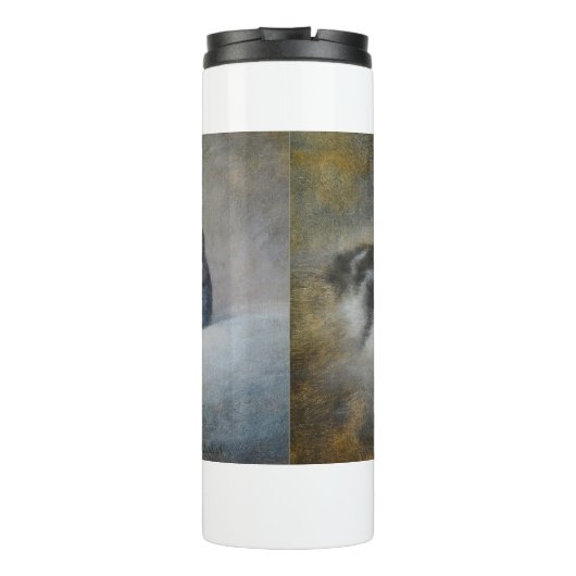 Sweety Sleeping Cat Thermosbecher (Rückseite)