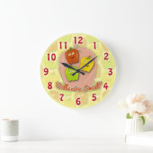 Swell Bell Paprikaschoten Große Wanduhr (Zuhause)