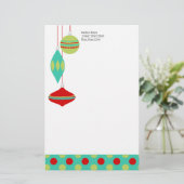 Swell-Looking Ornamants Briefpapier (Stehend Vorderseite)