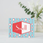 Swell Postkarte (Stehend Vorderseite)