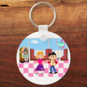 Swellsville Sock Hop Diner Schlüsselanhänger (Vorderseite)