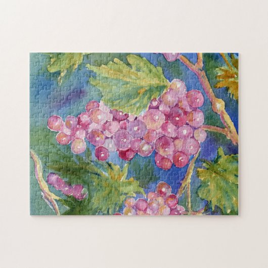 "Swenson Red Grapes" 252-Piece Jigsaw Puzzle (Horizontal)