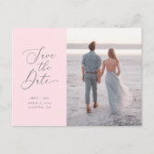 Swept Letters Postkarte (Vorderseite)