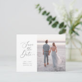 Swept-Letters Postkarte (Stehend Vorderseite)