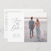 Swept-Letters Postkarte (Vorne/Hinten)