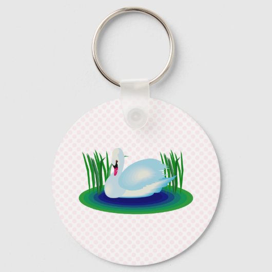 Swerra Swan Schlüsselanhänger (Vorderseite)