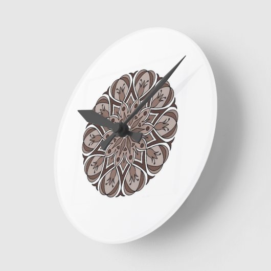 SWERVE acrylic wall clock Runde Wanduhr (Winkel)