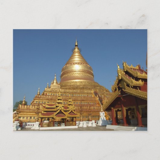 Sweseetgone Pagoda Postkarte (Vorderseite)