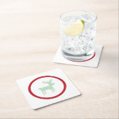 Sweter Wetter-Papier-Untersetzer Rechteckiger Pappuntersetzer (Vor Ort)