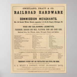 Swetland, Pratt und Company Poster
