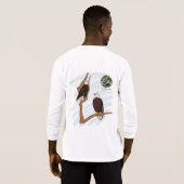 SWFEC Adler-Paar-Kunst-Shirt T-Shirt (Rückseite komplett)