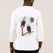 SWFEC Adler-Paar-Kunst-Shirt T-Shirt (Hinten)